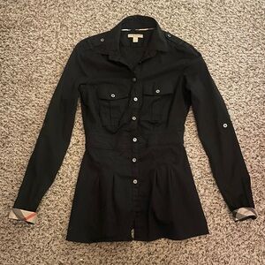 Burberry Brit buttoned up collar shirt